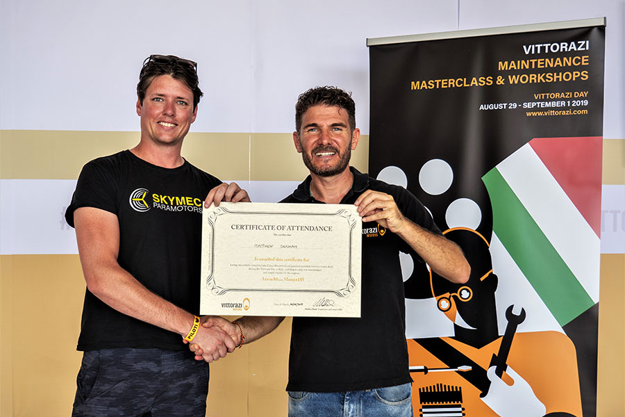 Vittorazi Motors - Certificato di partecipazione