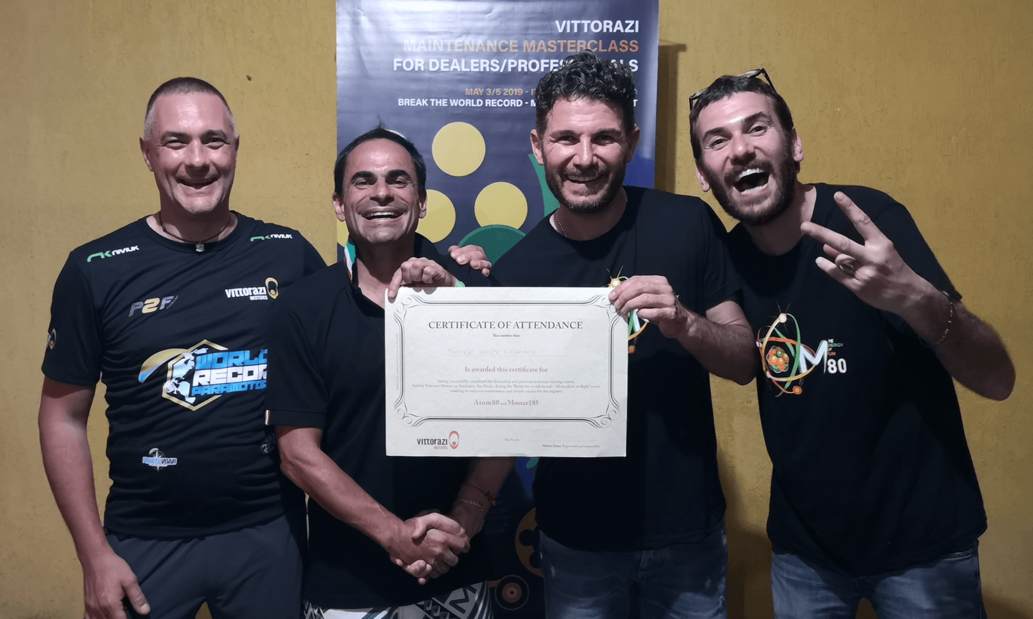 paramotor engines brazil vittorazi