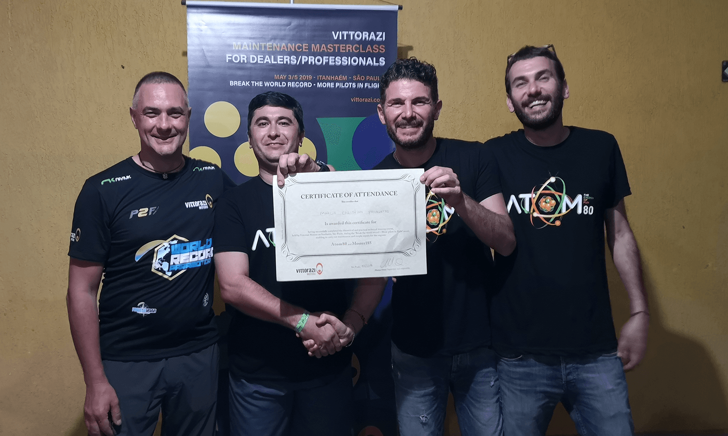 paramotor engines brazil vittorazi