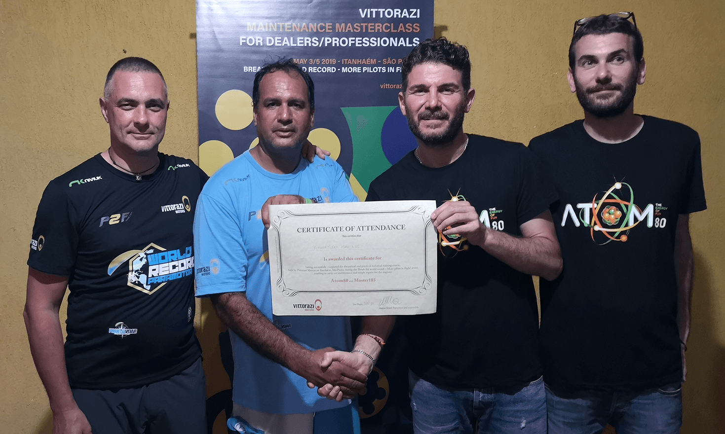 paramotor engines brazil vittorazi