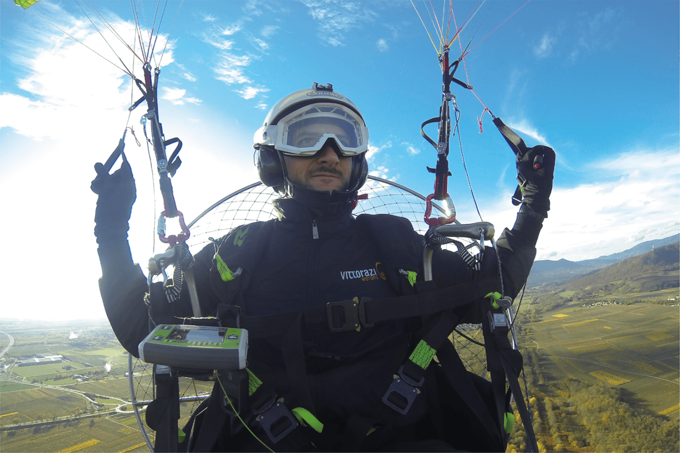 paramotor adventure vittorazi motors joel egasse