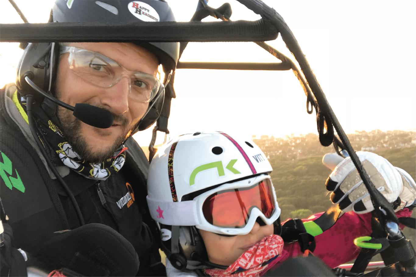 paramotor trip vittorazi motors joel egasse