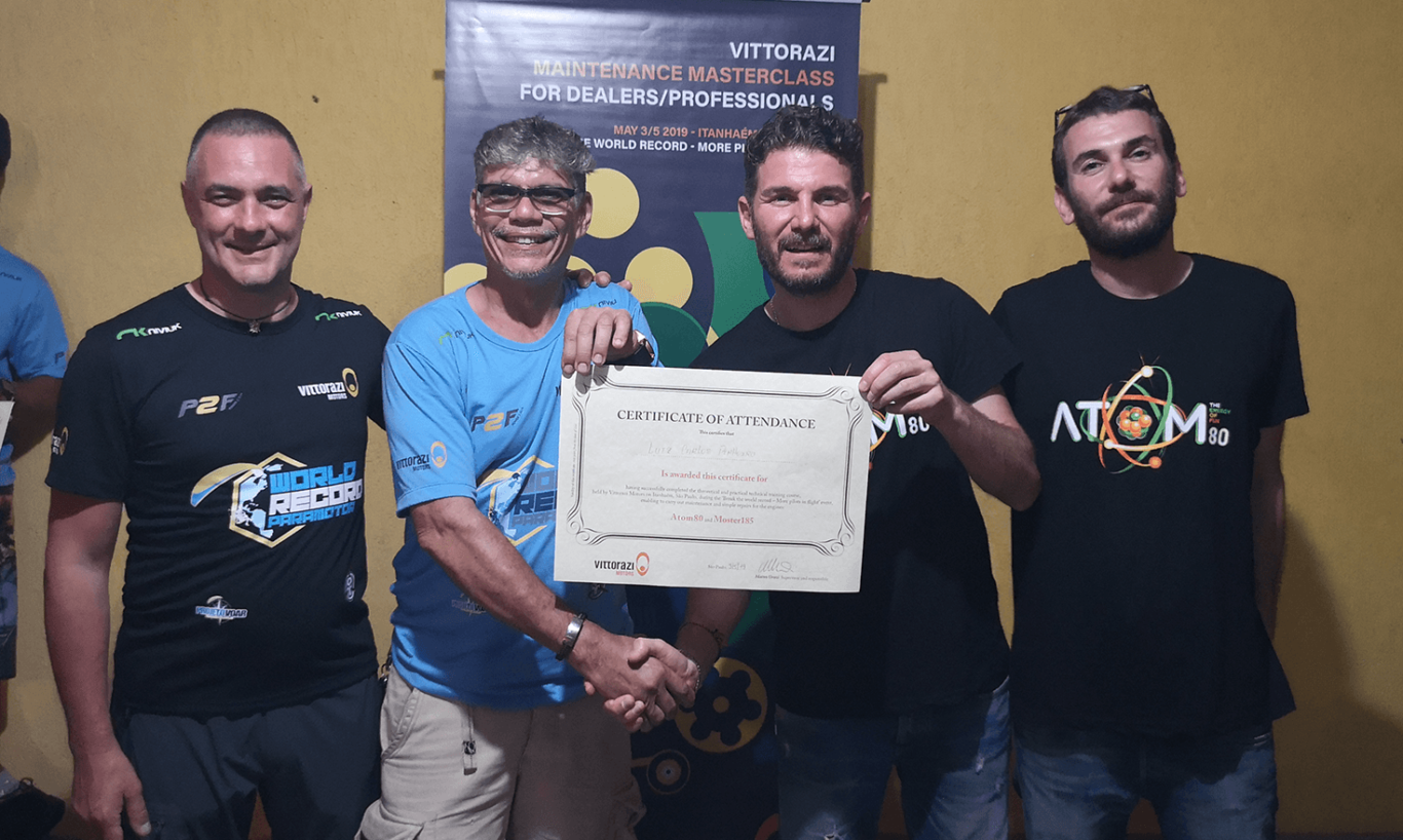 paramotor engines brazil vittorazi