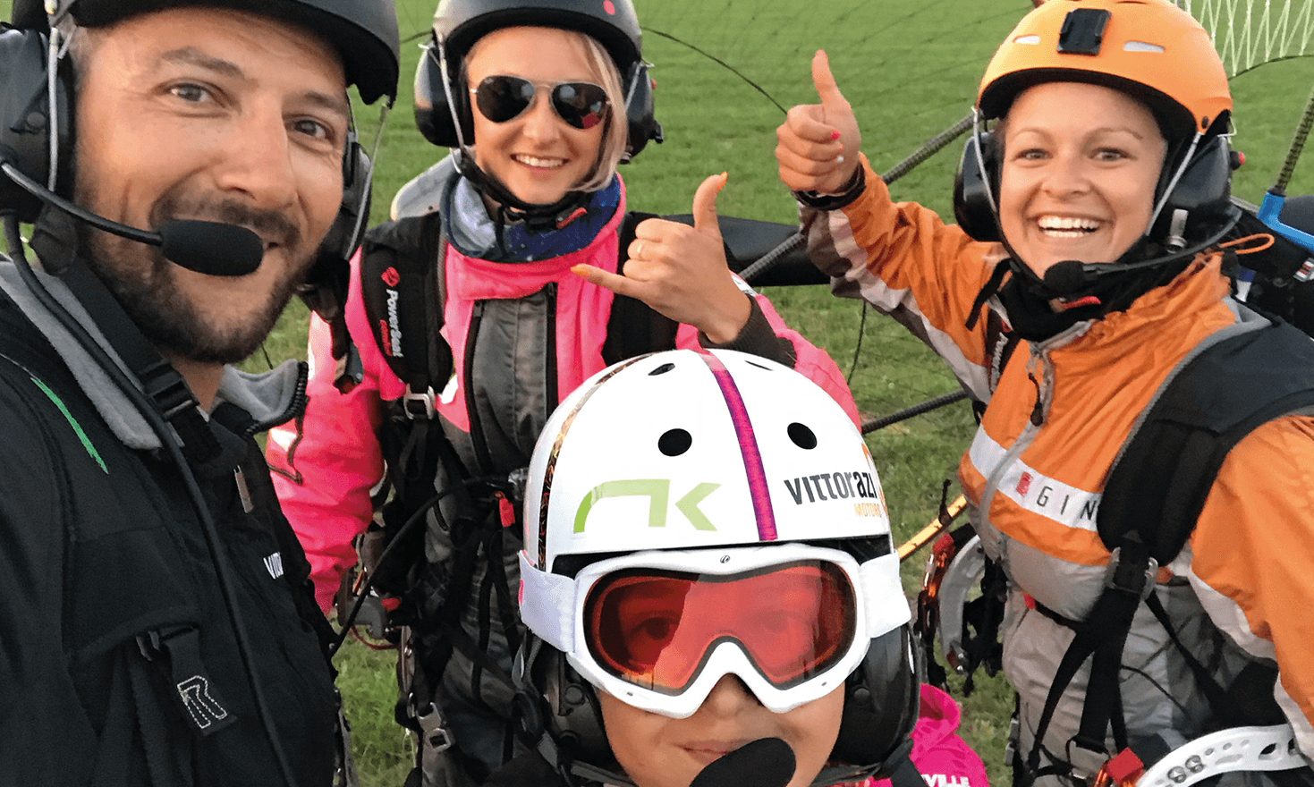 paramotor trip vittorazi motors joel egasse