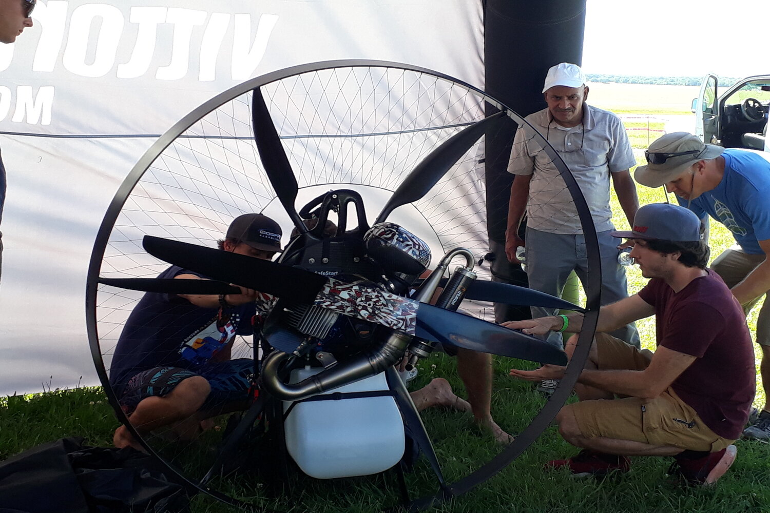 gott tucker paramotor pilot