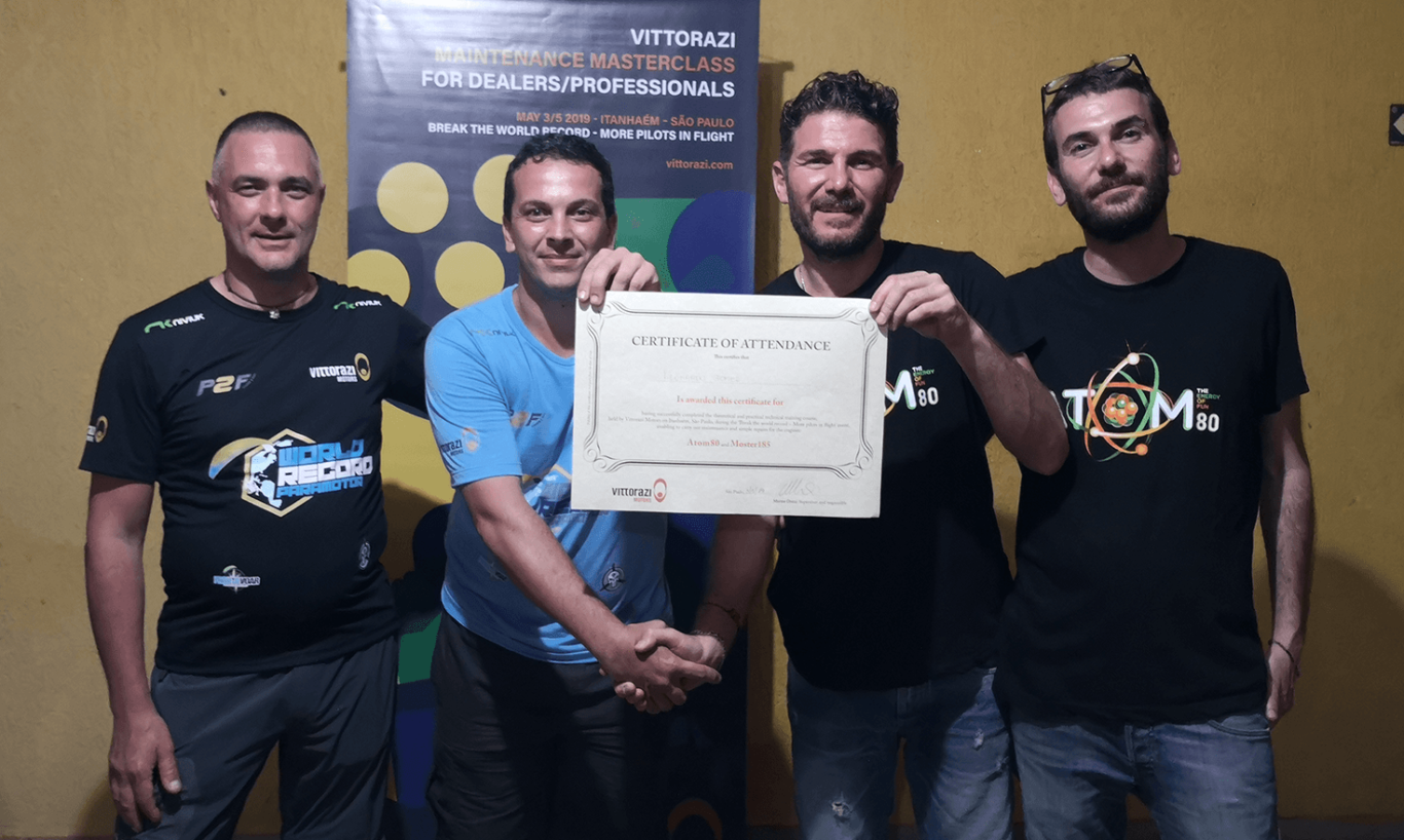 paramotor engines brazil vittorazi