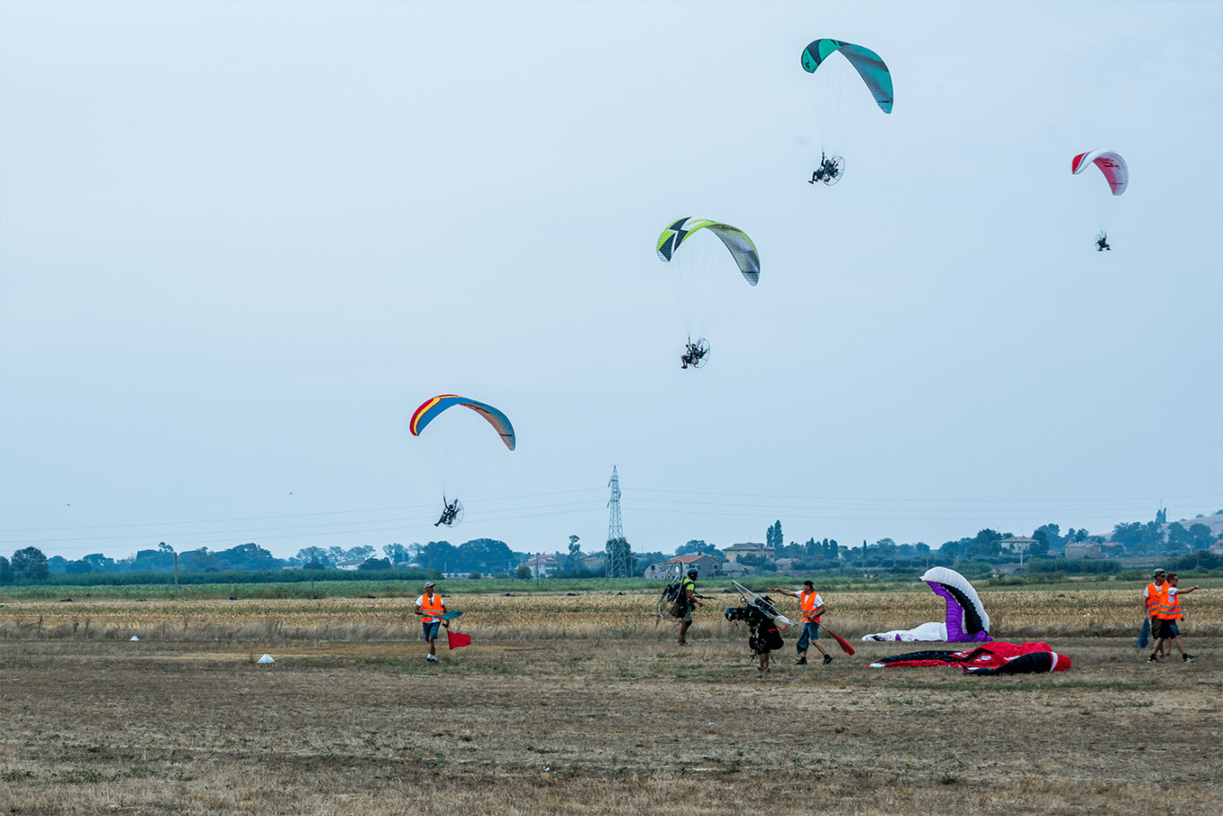 italian record flying paramotor 2019