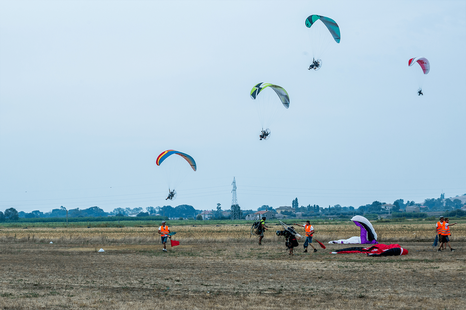 italian record flying paramotor 2019
