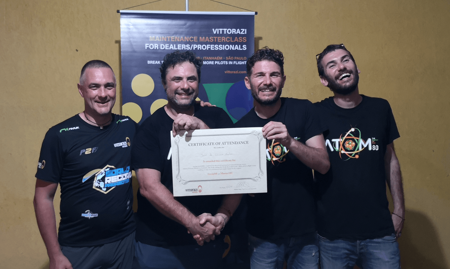 paramotor engines brazil vittorazi