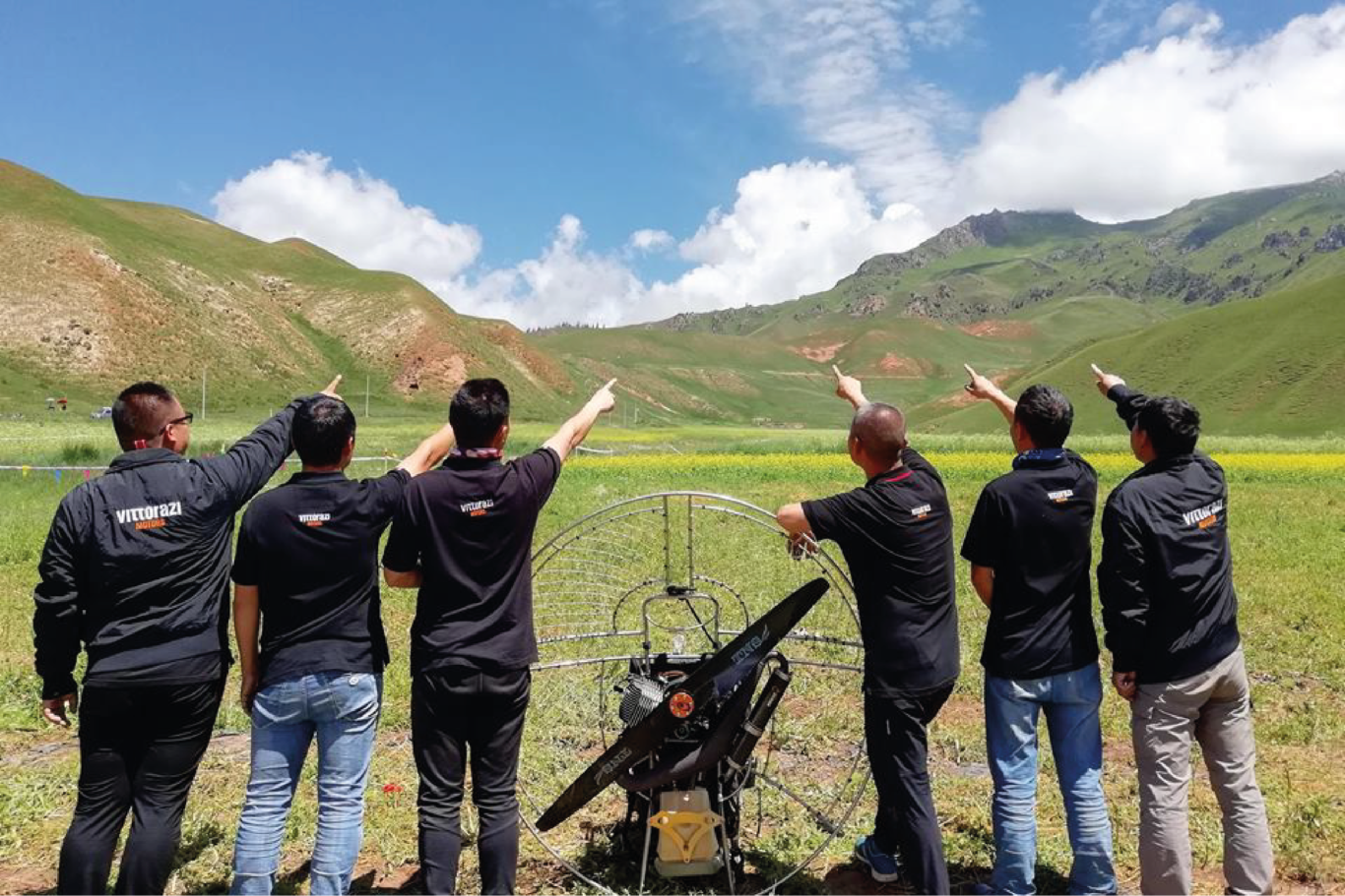 vittorazi paramotor championship china 2018
