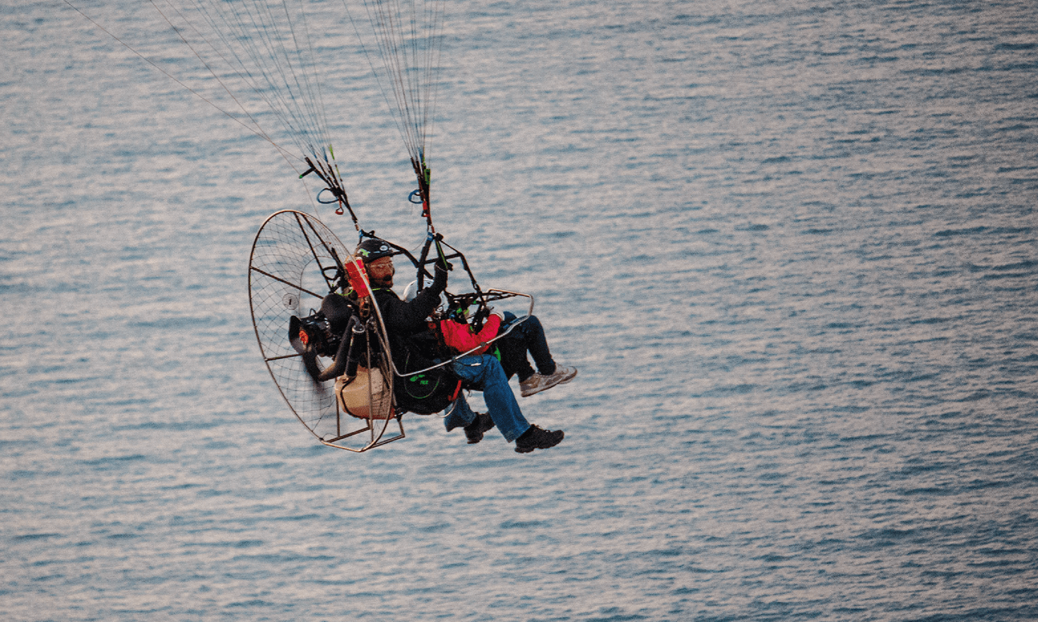 paramotor trip vittorazi motors joel egasse