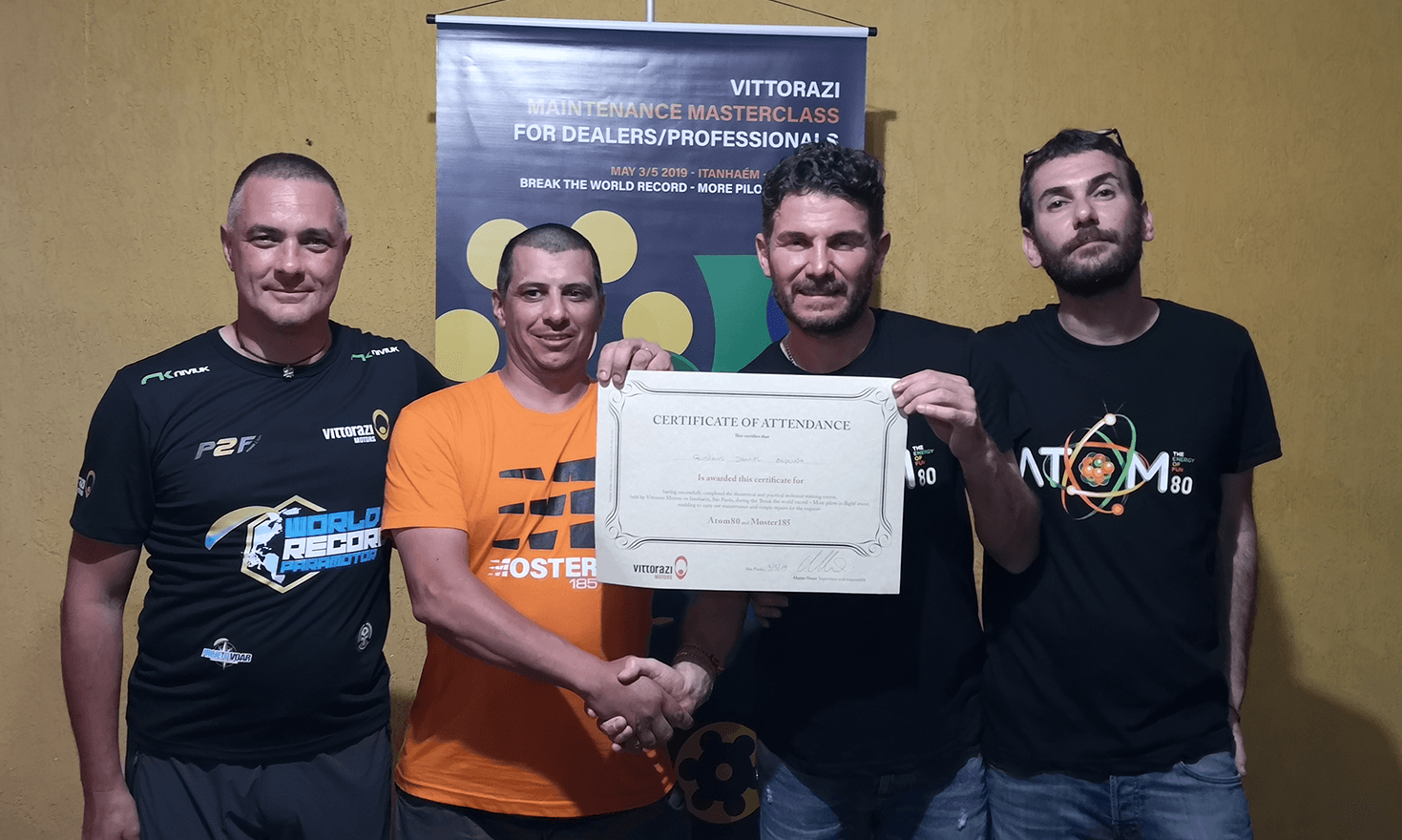 paramotor engines brazil vittorazi