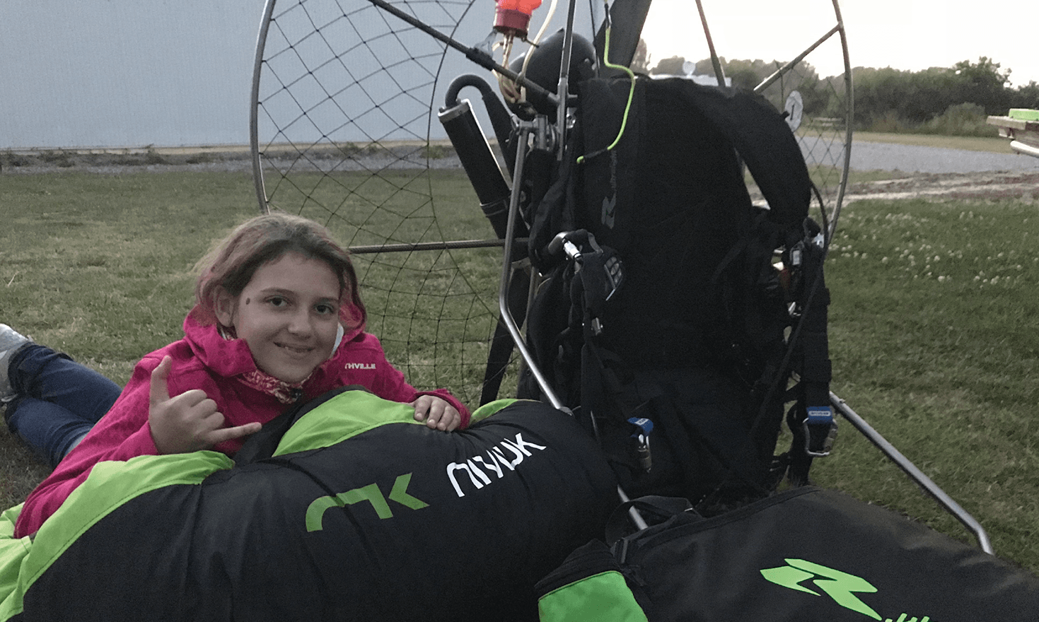 paramotor trip vittorazi motors joel egasse