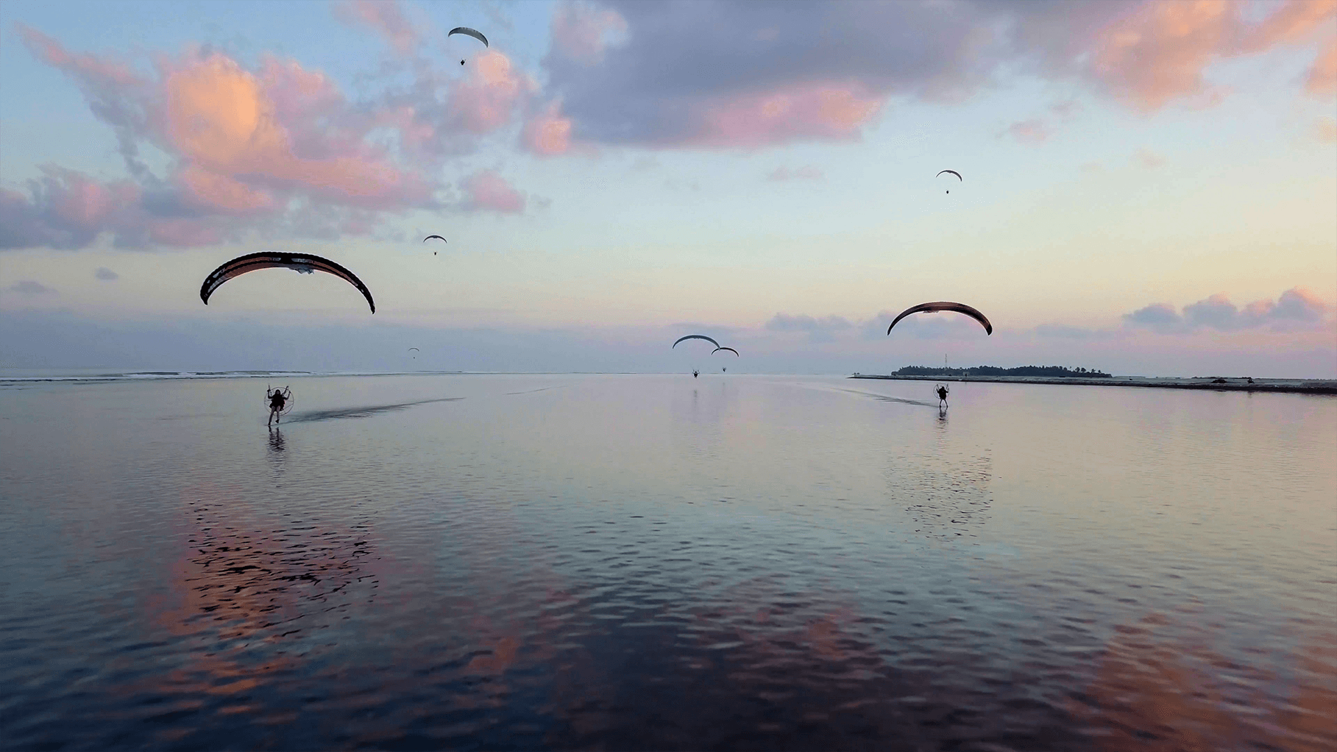 Vittorazi over the Maldives